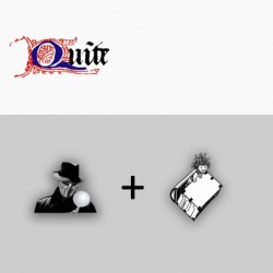Productafbeelding met het logo van Quite Suite 1 en Quite software.