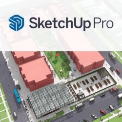 Productafbeelding met het logo van SketchUp Pro 2022 (aanbieding)