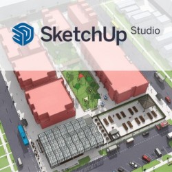 Productafbeelding met het logo van SketchUp Studio (aanbieding)